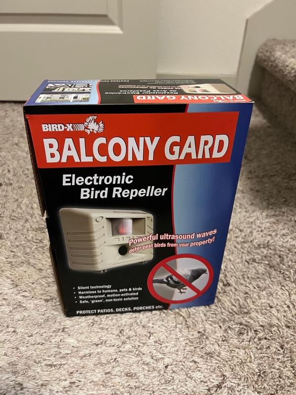 Bird-X Balcony Gard Sonic Pest Repeller For Birds