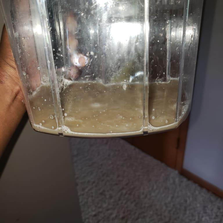 Dirty water from computer chair