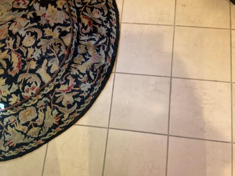 No longer black grout