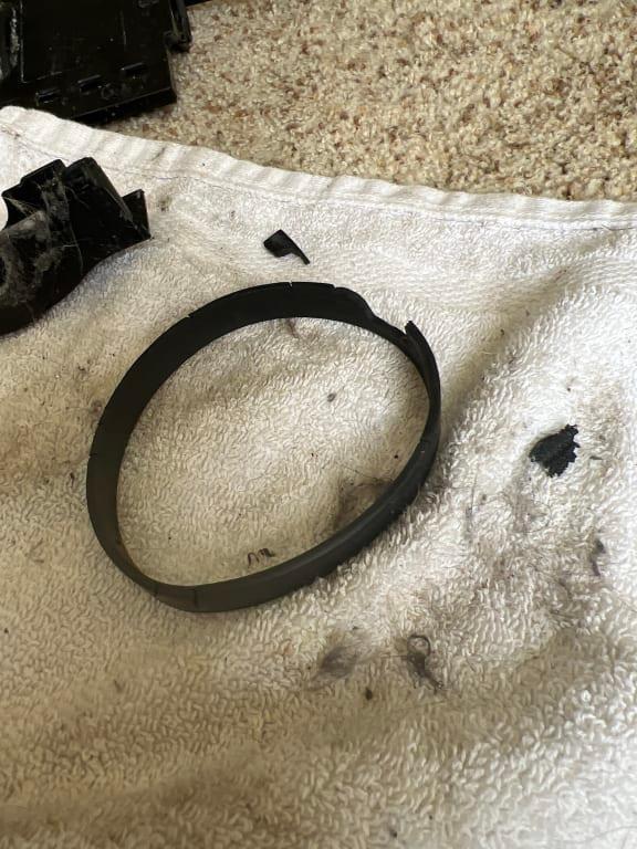 Broken belt