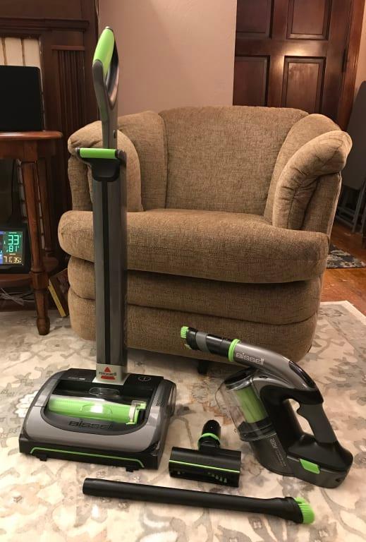 For Daily Quick Clean ups, I use my Air Ram and Multi Hand Vacuum! Highly Recommend!