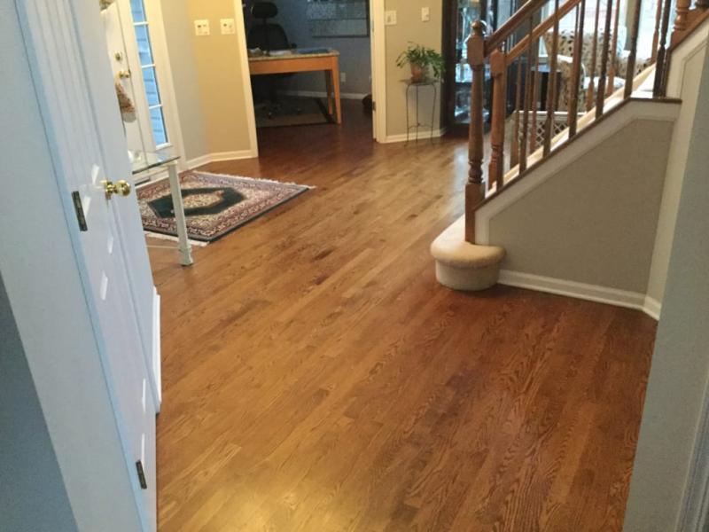 Love the shine back in our floors