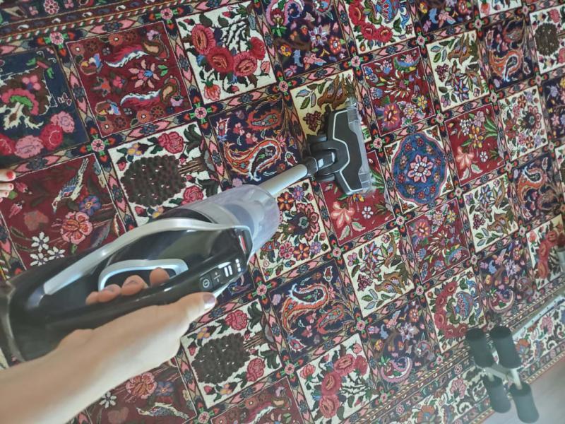 Works great on carpet too!