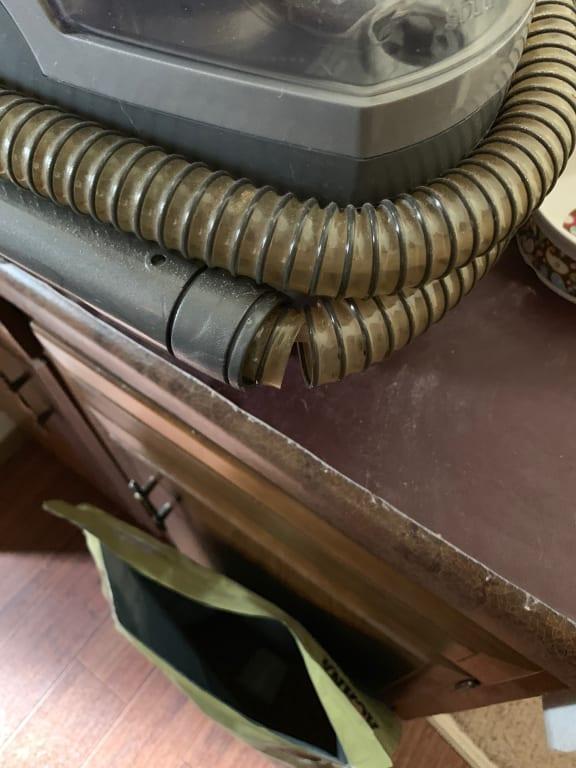 second unit that the hose cracked on.