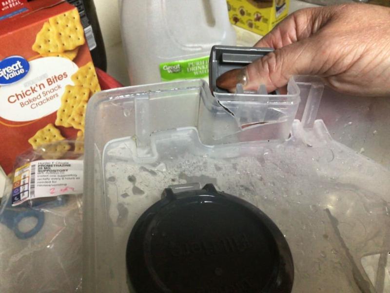 Second tank broke latch on second use