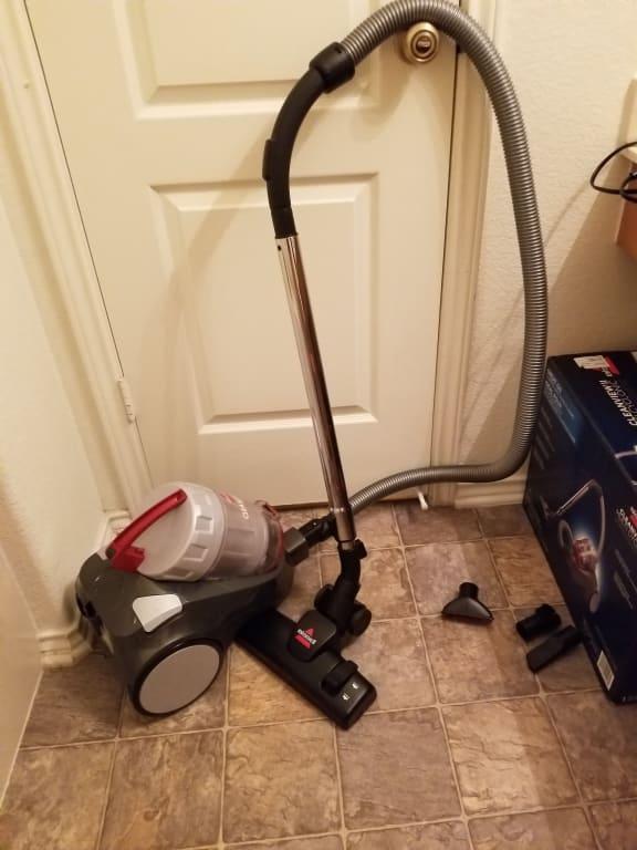 The overall look of the vacuum