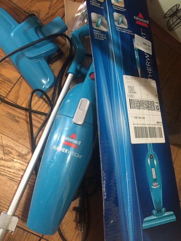 My new bissell vacuum stick