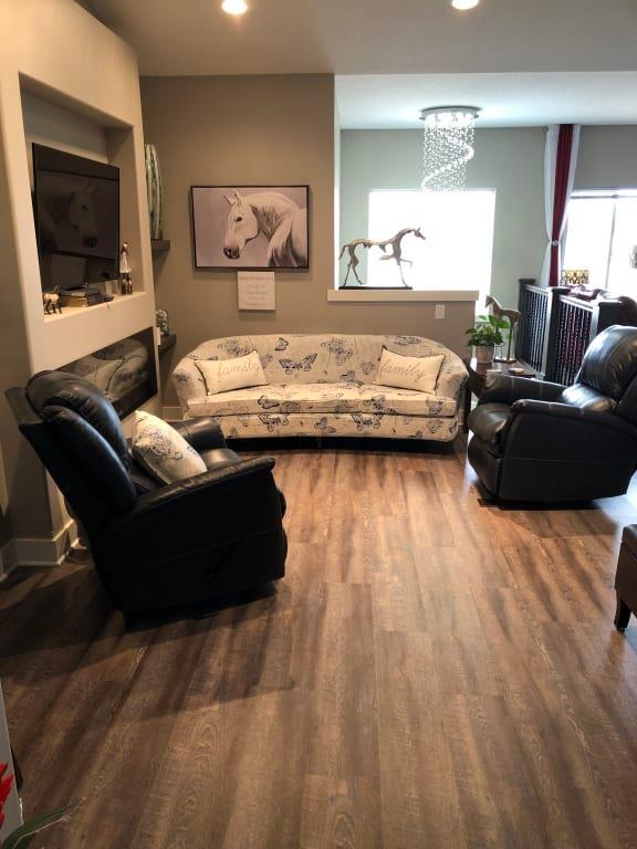 My Bissel steam clean floor.