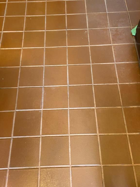 Grout after
