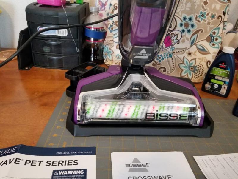 Bissell Crosswave Pet Pro Multi-Surface, Purple