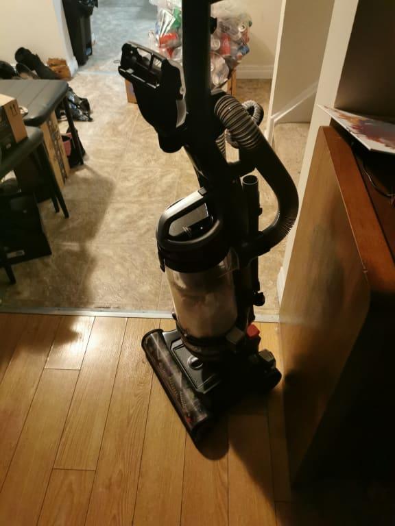 BISSELL® CleanView® Swivel Pet Rewind Upright Vacuum in Black/Purple