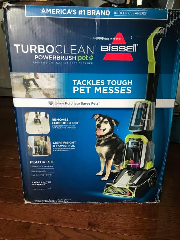 The Bissell TurboClean PowerBrush Pet Carpet Cleaner Is Perfect for  Cleaning Up After Pets