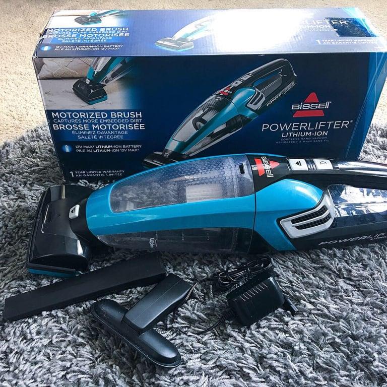 BISSELL®PowerClean® Pet Lithium Ion Cordless Hand Vac in Black/Green