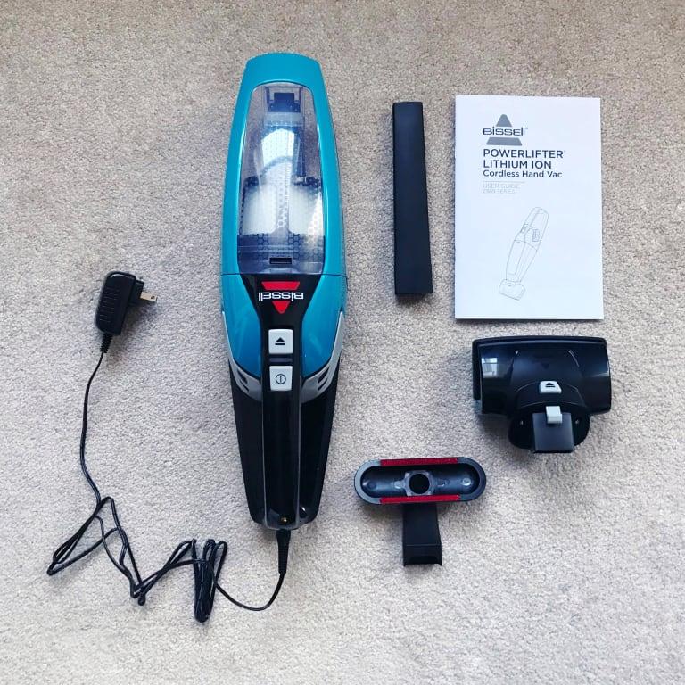 BISSELL®PowerClean® Pet Lithium Ion Cordless Hand Vac in Black/Green