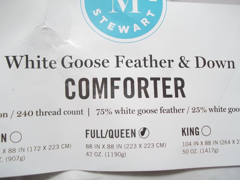 Goose Feather and Down Comforter