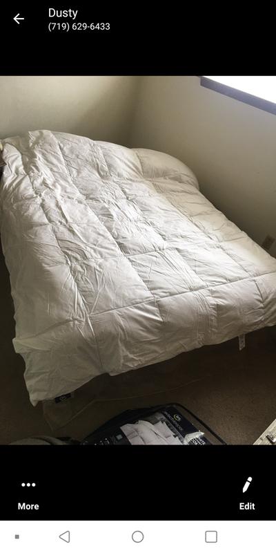 Not best at bed making but love my comforter.