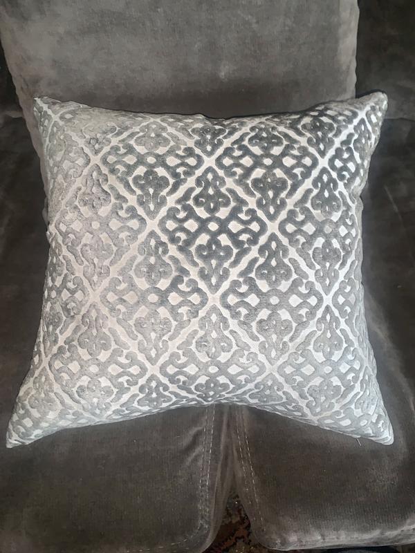 New pillow in case accenting sofa