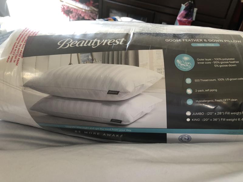 Beautyrest Down Pillows