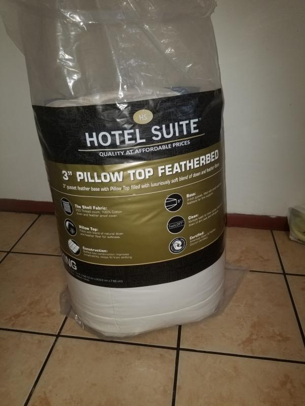 2Inch Featherbed Mattress Topper Bed Bath and Beyond Canada