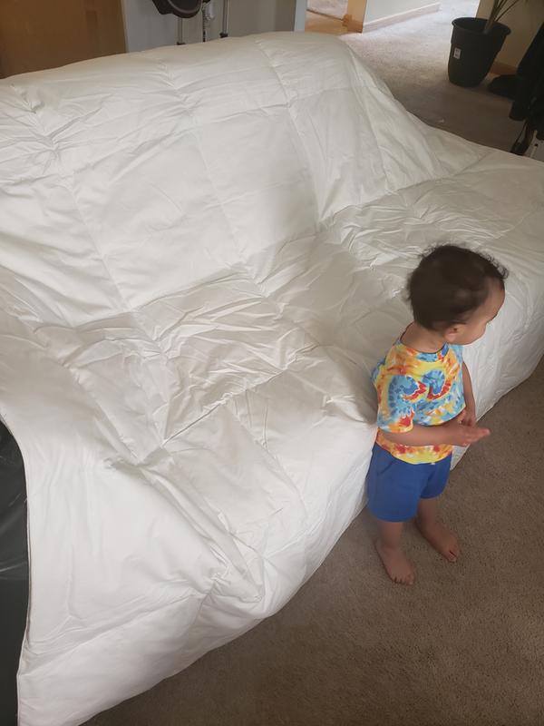 The baby didnt want to move from it