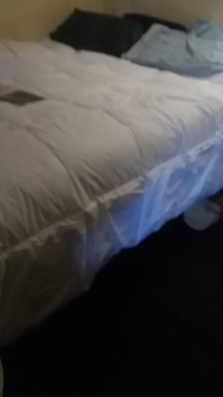 Pet allergen comforter