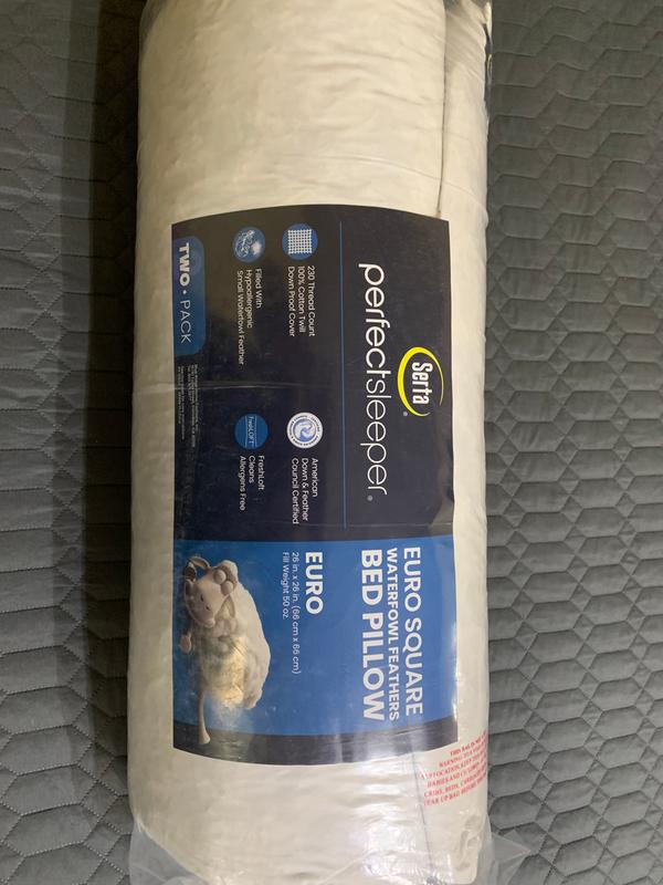 Pillows in package.