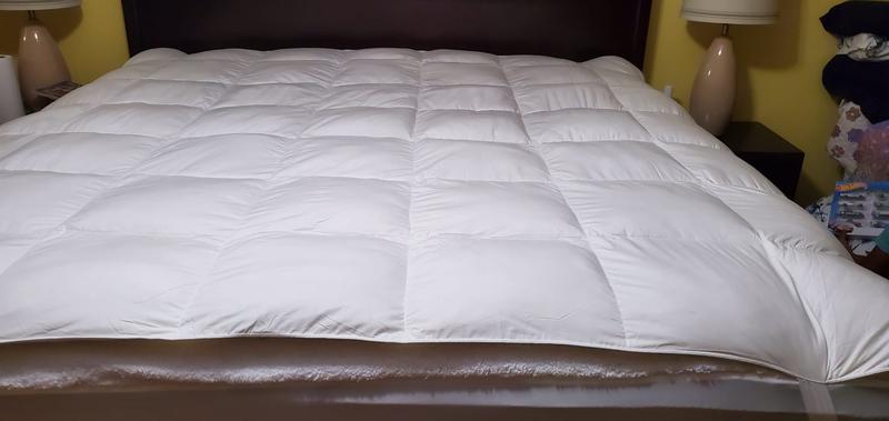 Luxury Hotel Mattress Topper - Goose Down Combination Topper