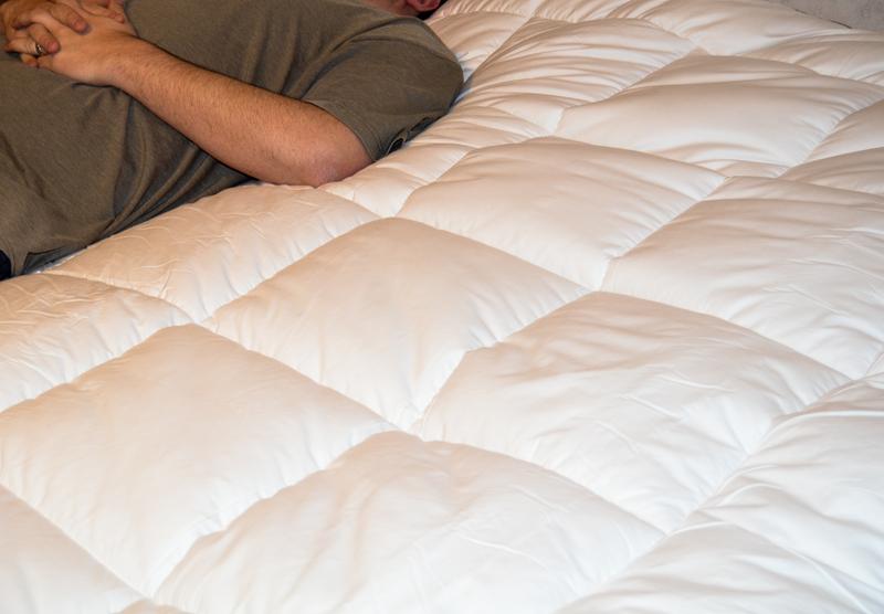 My husband is enjoying it! So plushy!