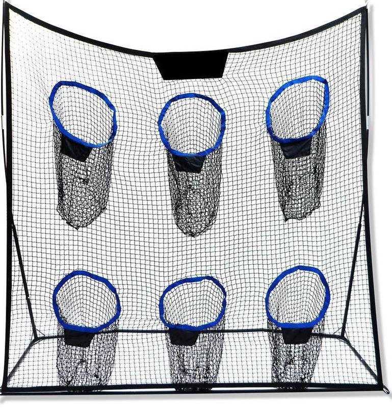 Trademark Innovations Portable Football Training Net with Passing ...