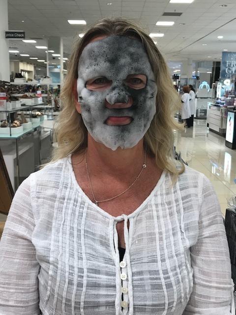 Frothy bubbles at work.......