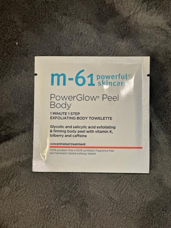 M-61 PowerGlow Peel 1 popular Minute 1 Step Exfoliating 100 Facial Peel Packets Boxed