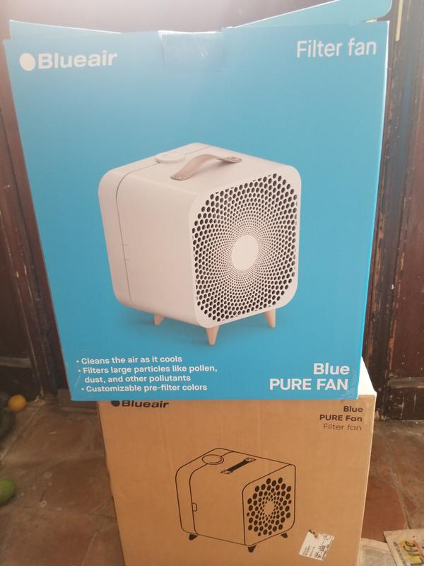 Blueair blue pure purifying fan deals review