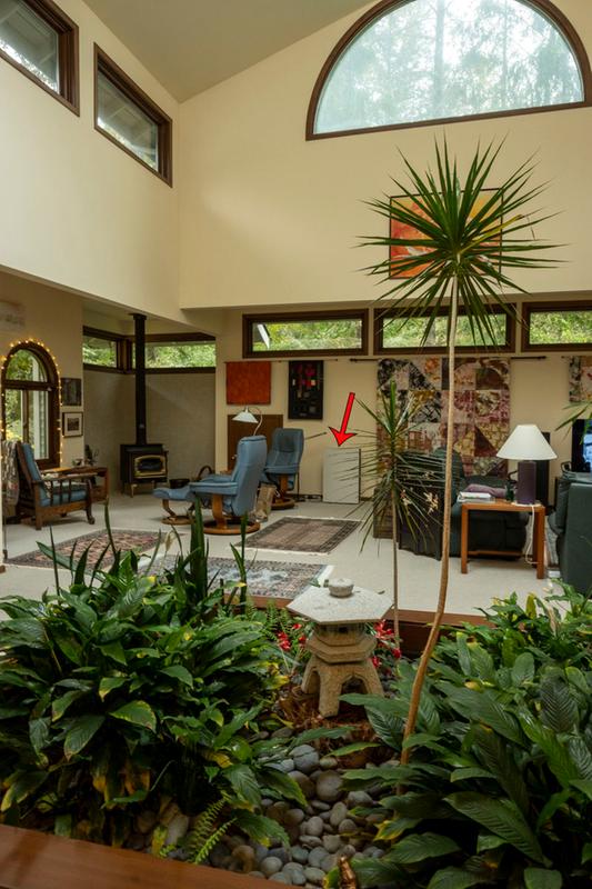 Blueair along the far wall