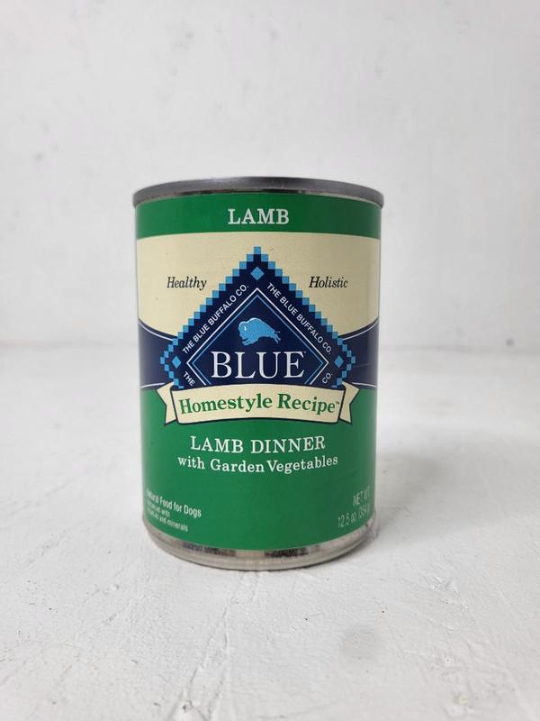 BLUE Homestyle Recipe Wet Dog Food Lamb Garden Vegetables