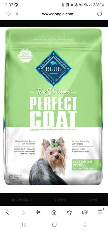 Blue Buffalo True Solutions Skin Coat Care Natural Dry Dog Food