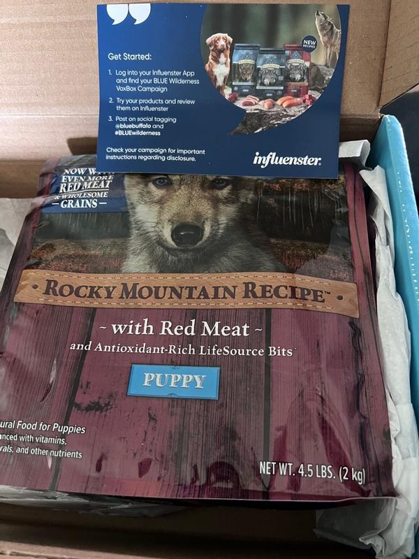 Blue wilderness rocky mountain recipe 2024 small breed