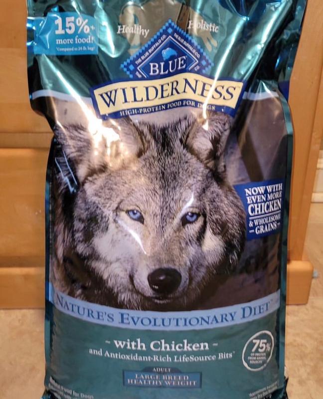 Blue wilderness large clearance breed puppy food reviews