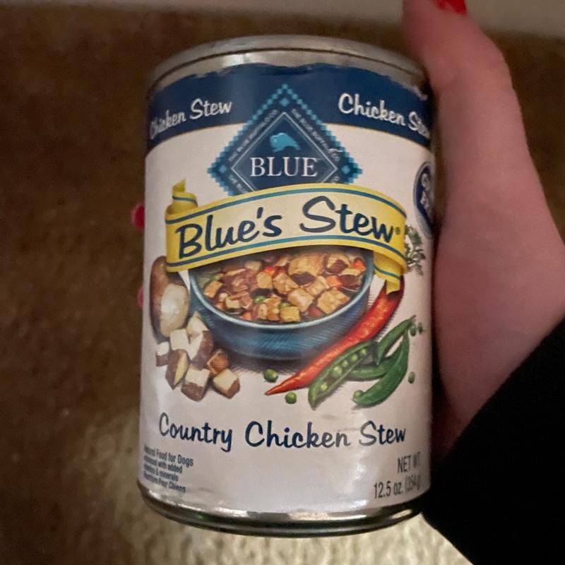 Blue's stew dog outlet food