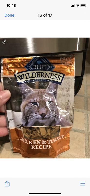 Blue Buffalo Wilderness Chicken Turkey Cat Treats Petsense