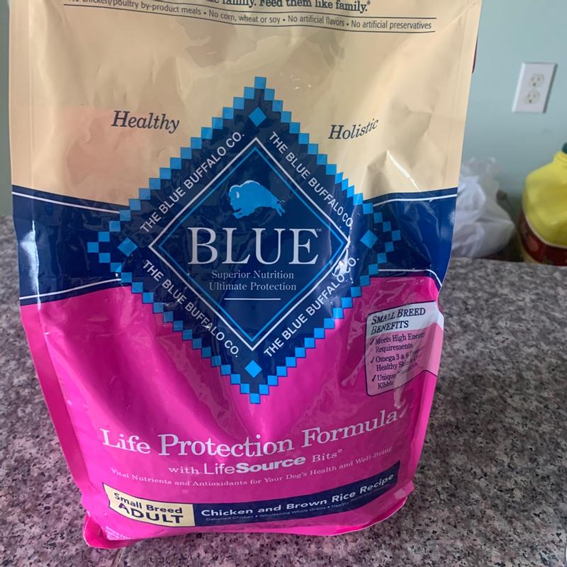 Blue Buffalo Life Protection Chicken & Brown Rice Recipe Toy Breed Adult Dry Dog Food - 4lbs