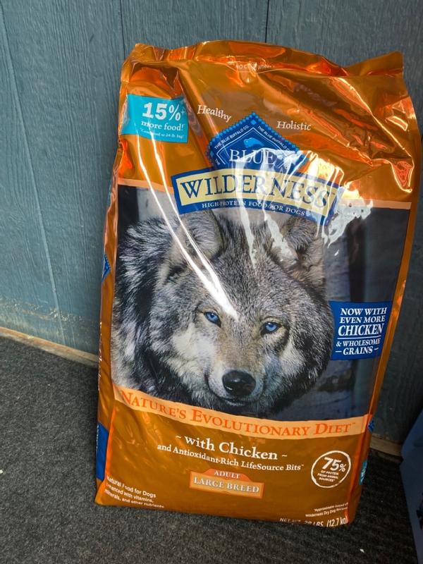 Blue wilderness large hotsell breed puppy food reviews