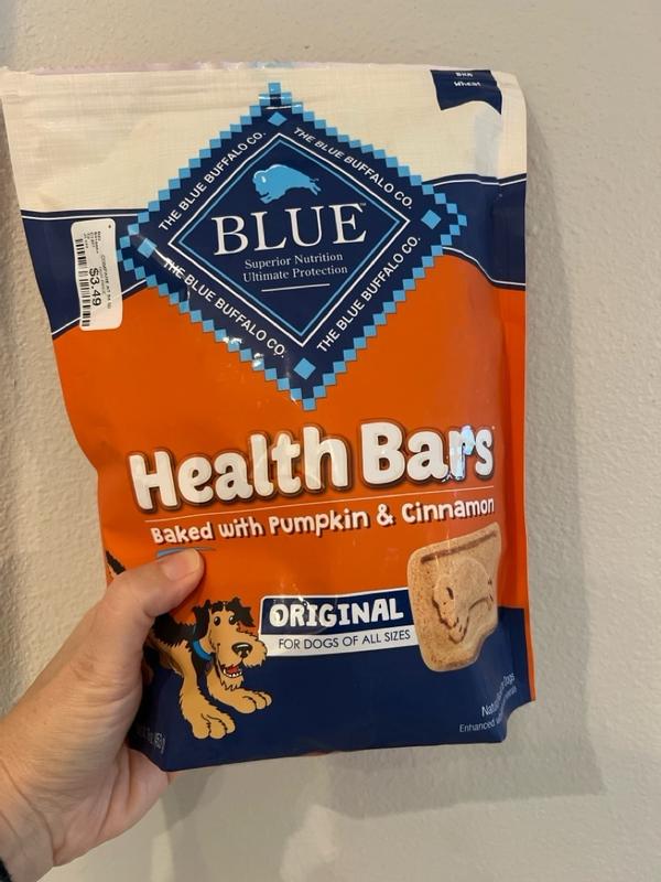 Blue buffalo pumpkin cinnamon dog treats sale