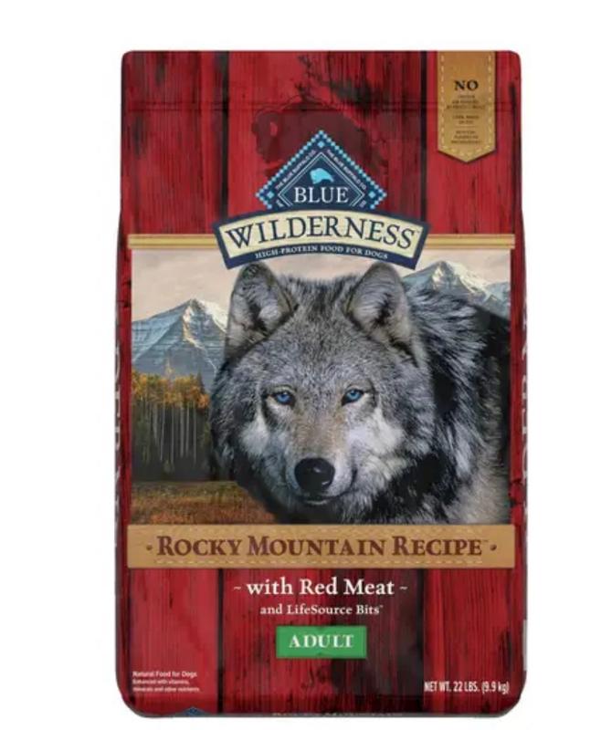 Blue Buffalo Wilderness Rocky Mountain Recipe High Protein Natural