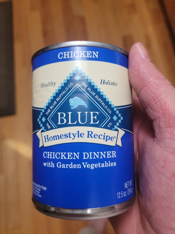 Blue buffalo homestyle recipe best sale chicken dinner canned dog food