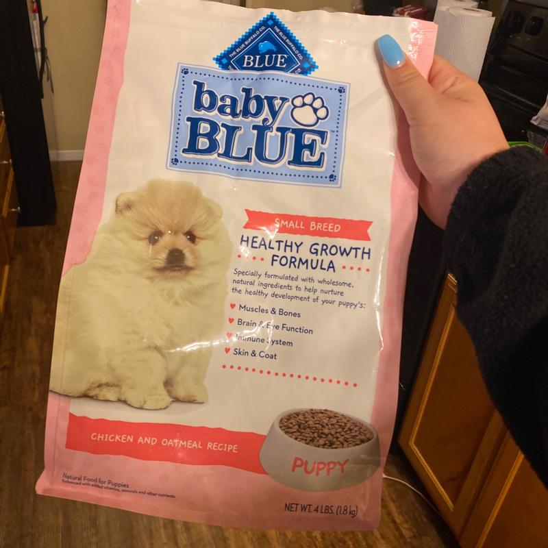 Baby BLUE Chicken Oatmeal Small Breed Puppy Food