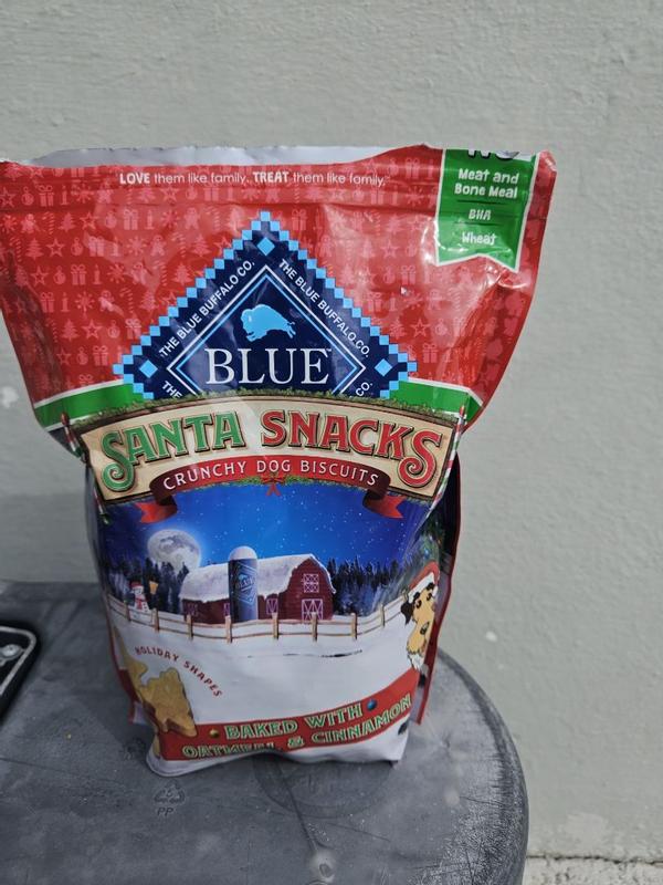 Blue 2024 santa snacks