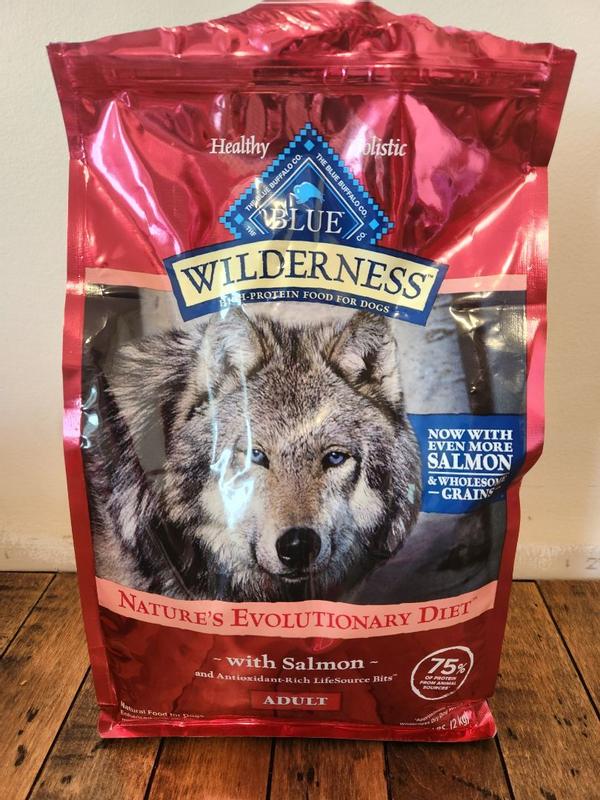 Wilderness salmon dog on sale food