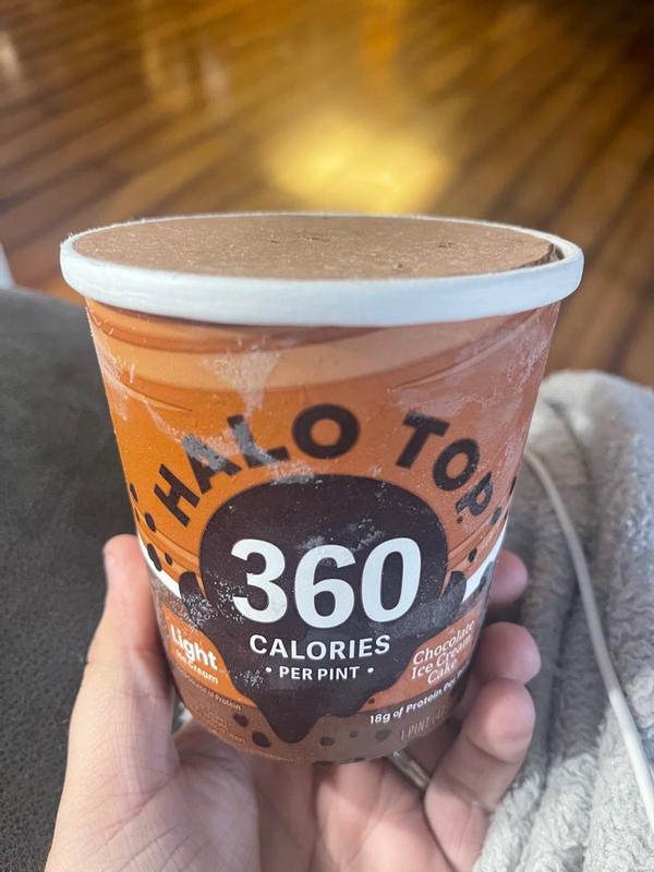 Halo Top Peanut Butter Cup Ice Cream 473Ml - Tesco Groceries
