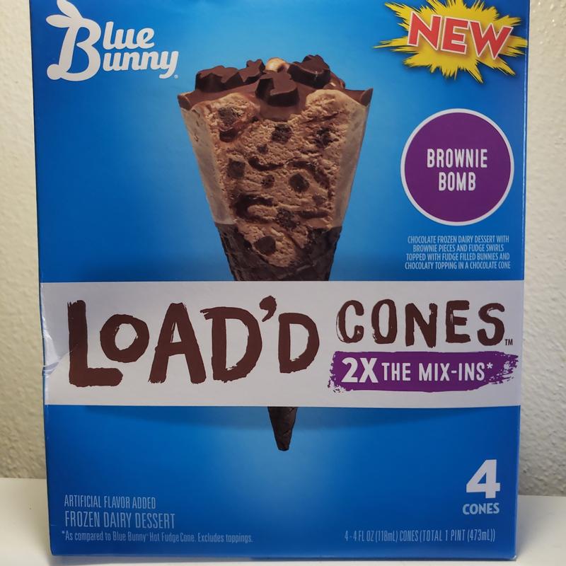 Blue Bunny Fudge Brownie Bites Ice Cream Cheap Sale Head Hesge Ch