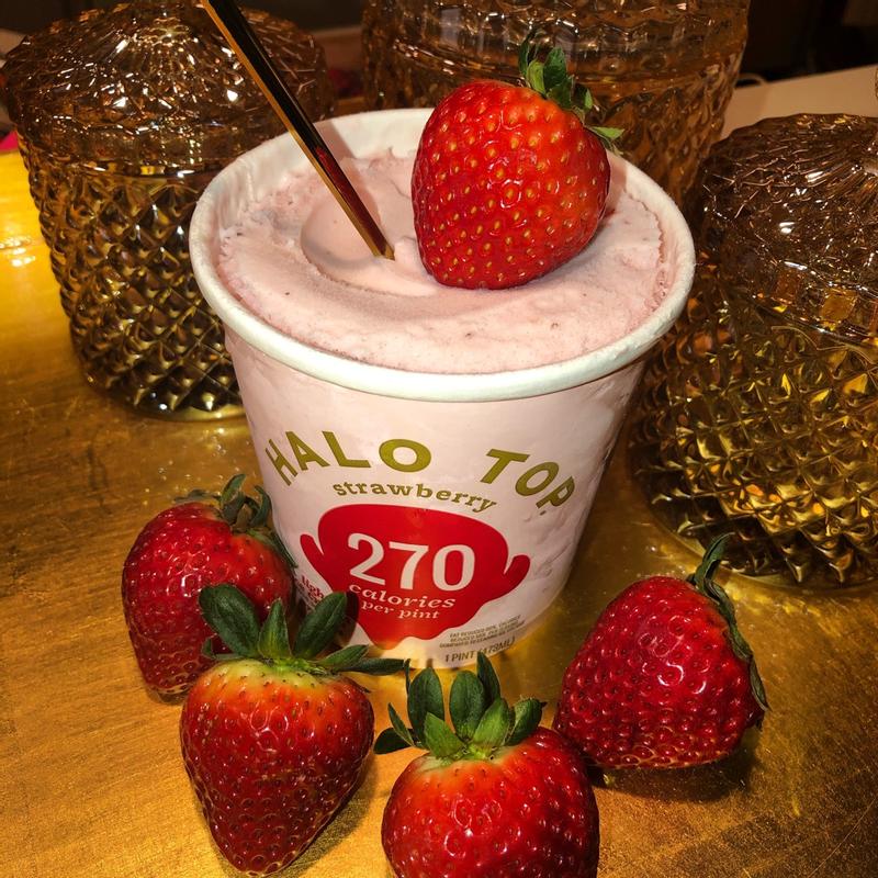 Strawberry Ice Cream HALO TOP